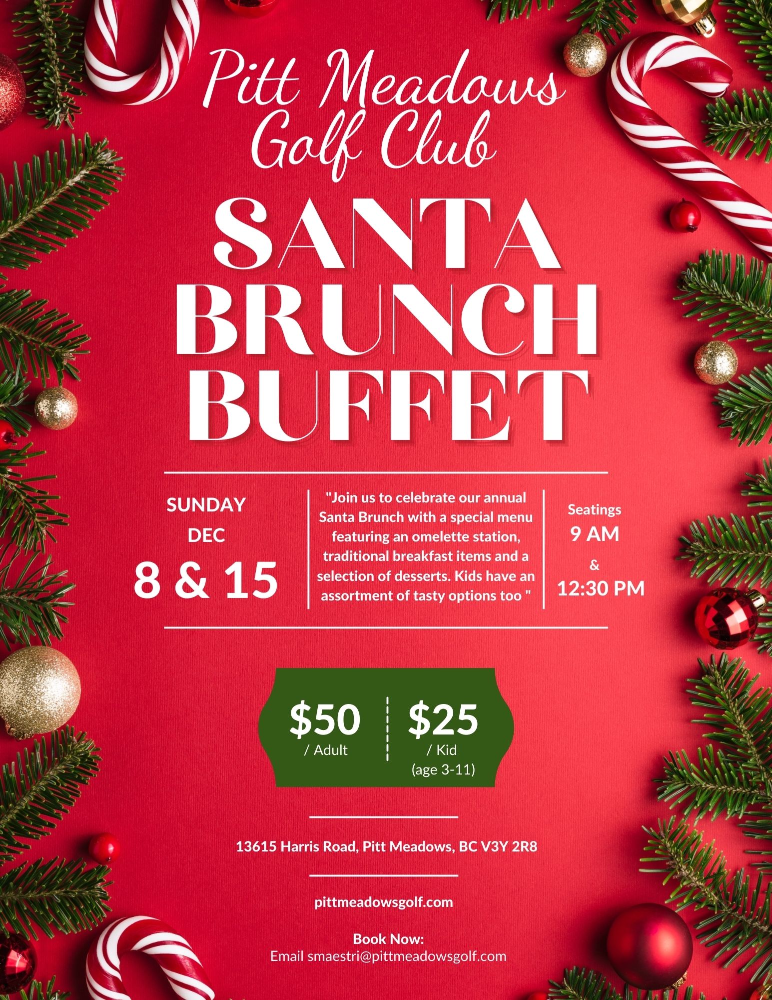 Santa Brunch Buffet 2024 Pg 1